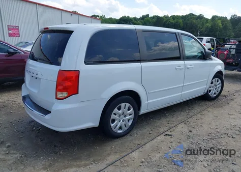 2015 Dodge Grand Caravan Se из США, поврежденный, VIN 2C4RDGBG4FR660975